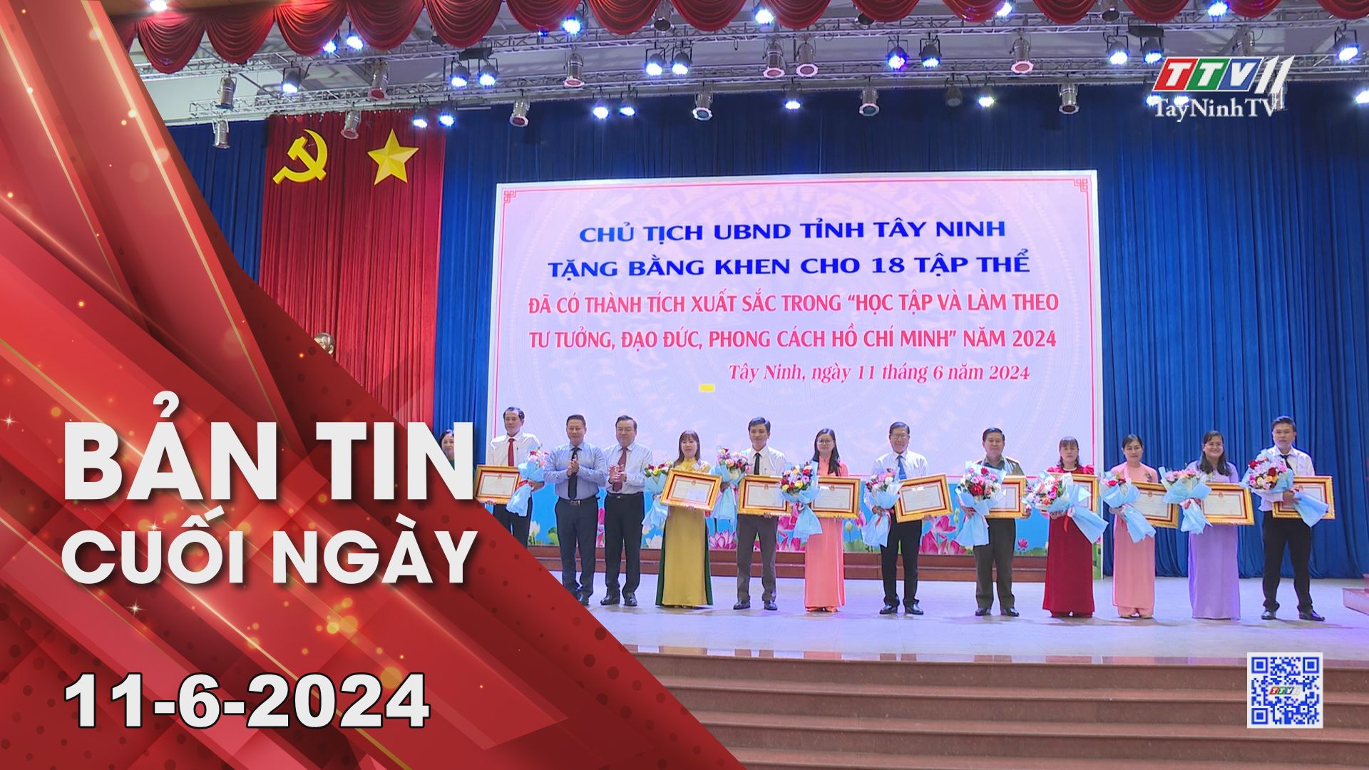 Bản tin cuối ngày 11-6-2024 | Tin tức hôm nay | TayNinhTV